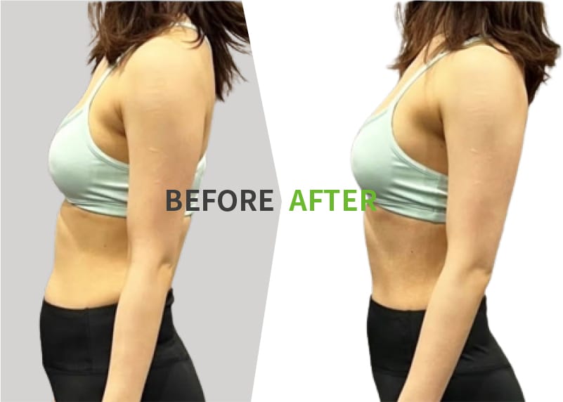 トレーナーが優しく指導している様子